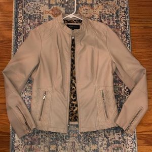 Tan Leather Jacket from Black Rivet